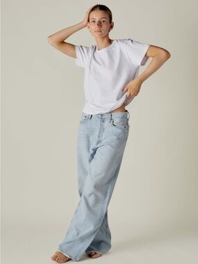 Agolde Low Slung Baggy Jeans fragment
